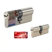 Kale 164 BNE 68 mm Emniyet Kartlı Bilyalı Silindir Kilit Nikel - 5 Anahtarlı
