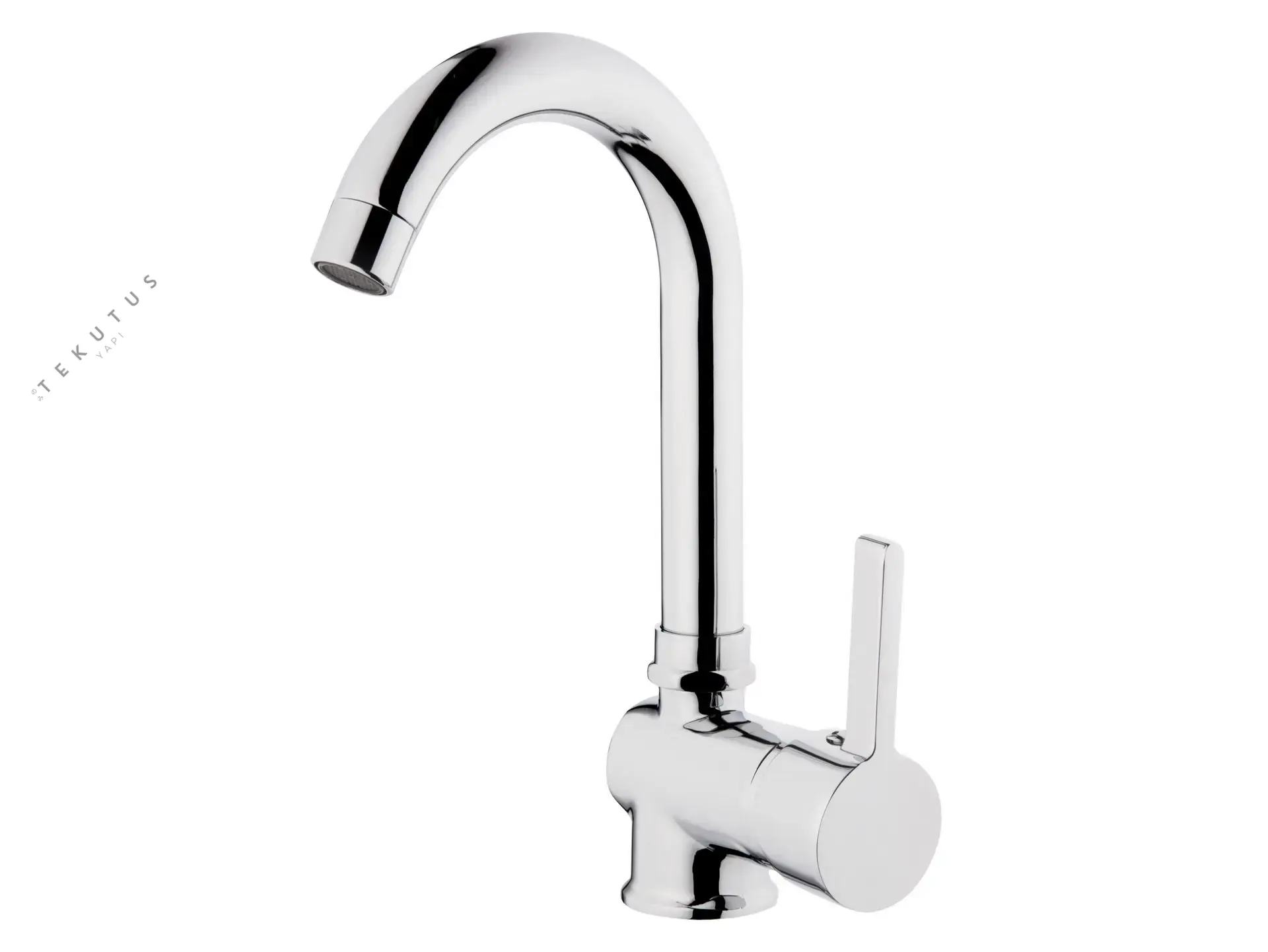 Tema Prima 61042 Kuğu Lavabo Bataryası Krom Q-35